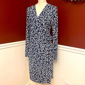 Lark & Ro true wrap dress size large